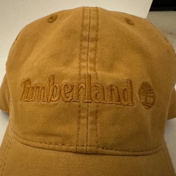 Timberland Baseball Cap, One Size Strap Back In Signature Tan - Picture 2 of 4